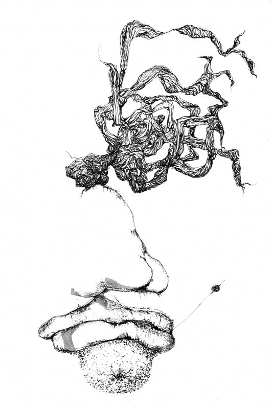 Née nue femme N°5 - Estampe numérotée/20