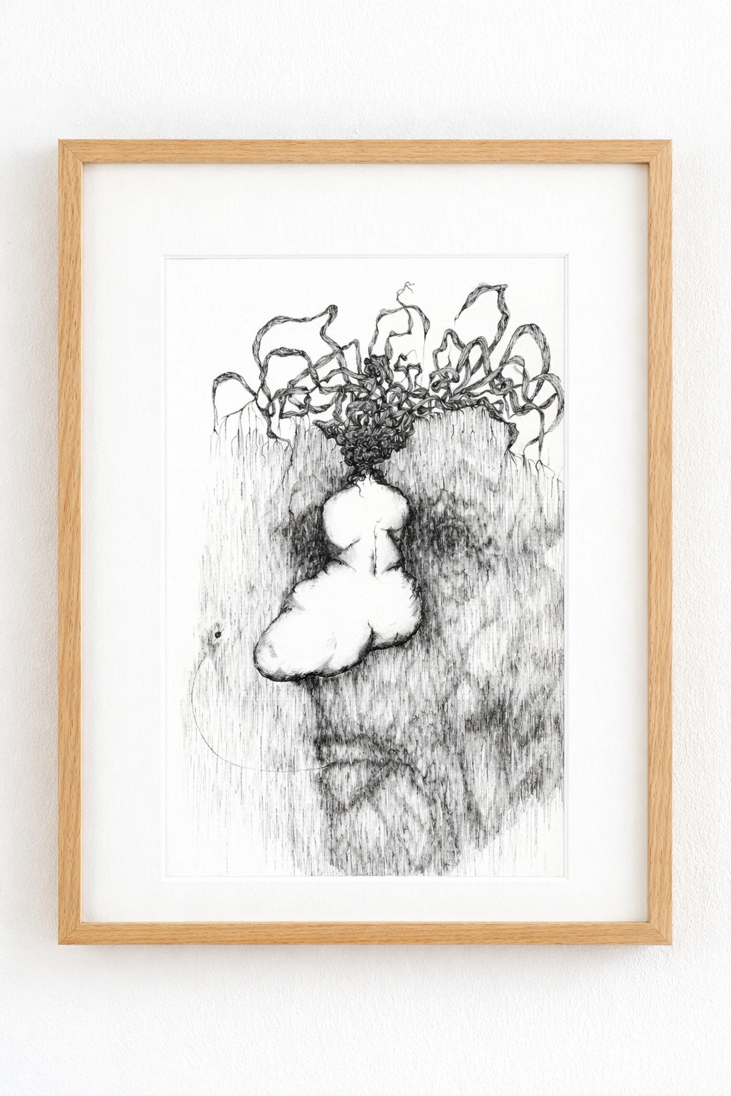 Née nue femme N°13 - Estampe numérotée/20