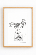 Née nue femme N°3 - Estampe numérotée /20
