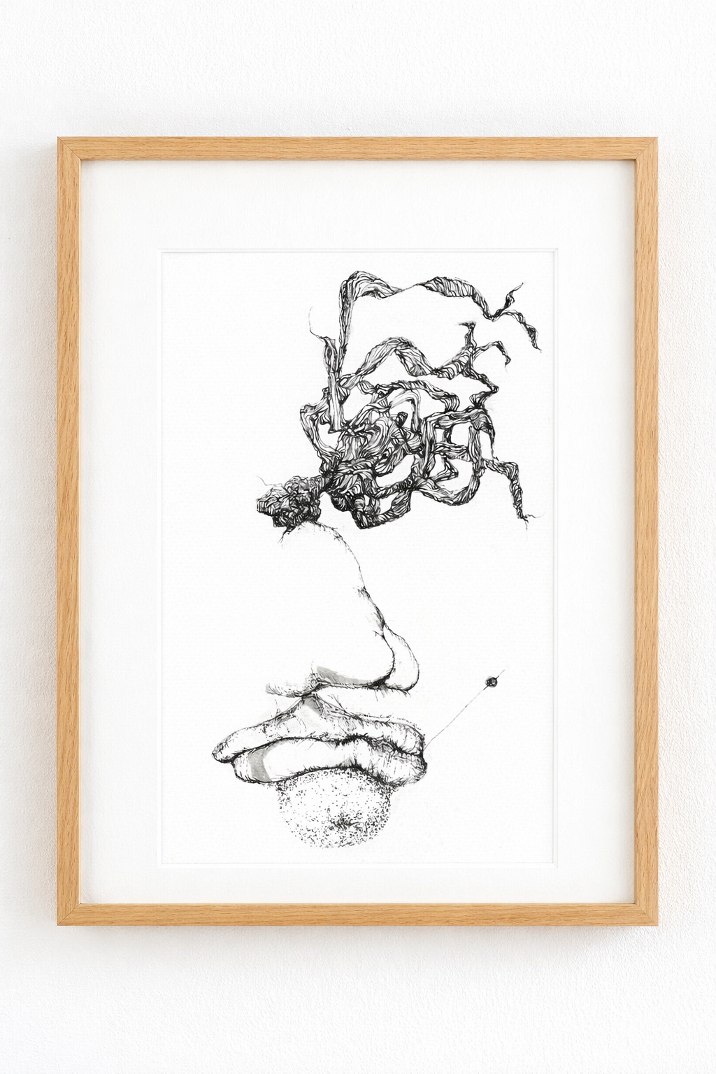 Née nue femme N°5 - Estampe numérotée/20